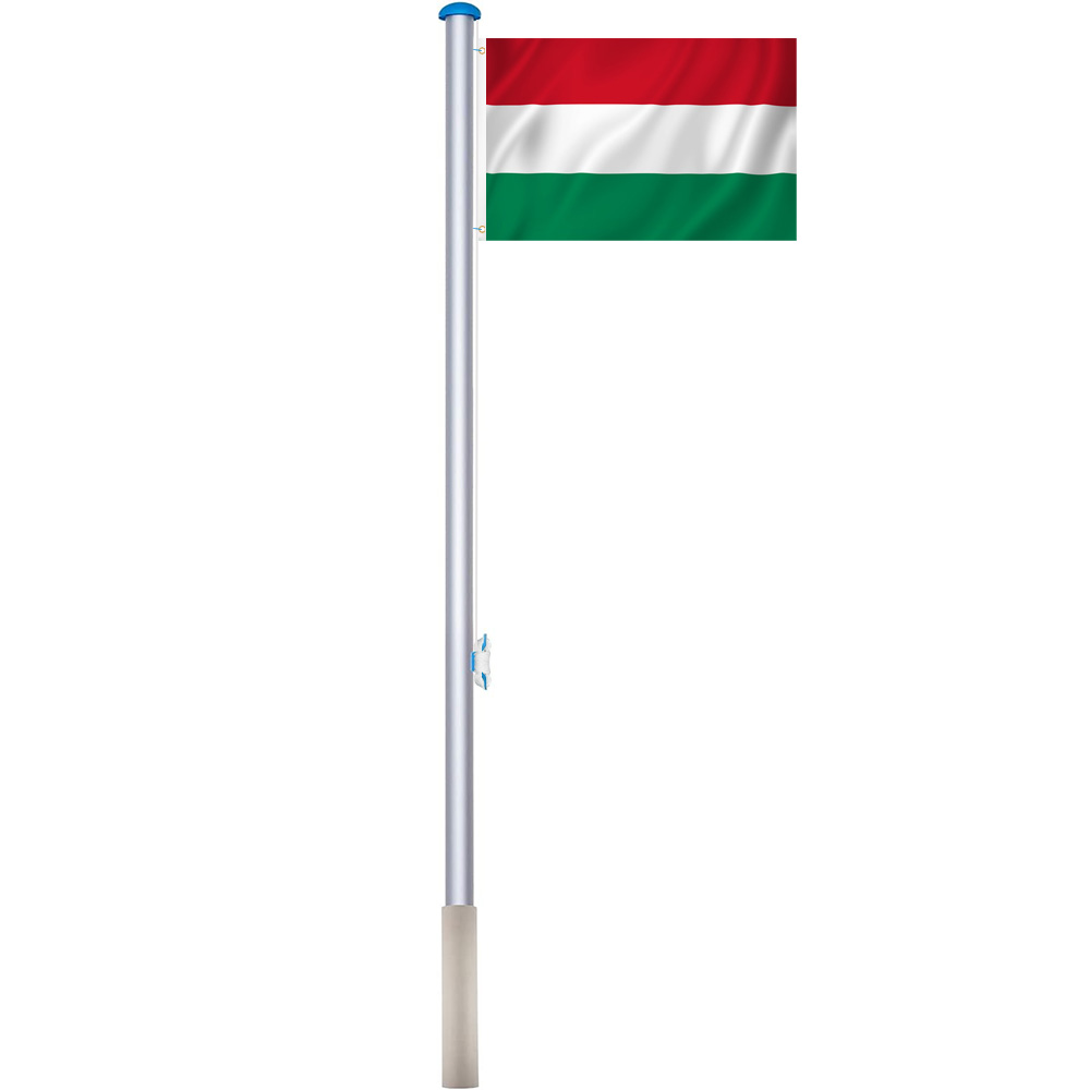 Maszt Z Flagą 90x150cm Z Węgierską Flagą