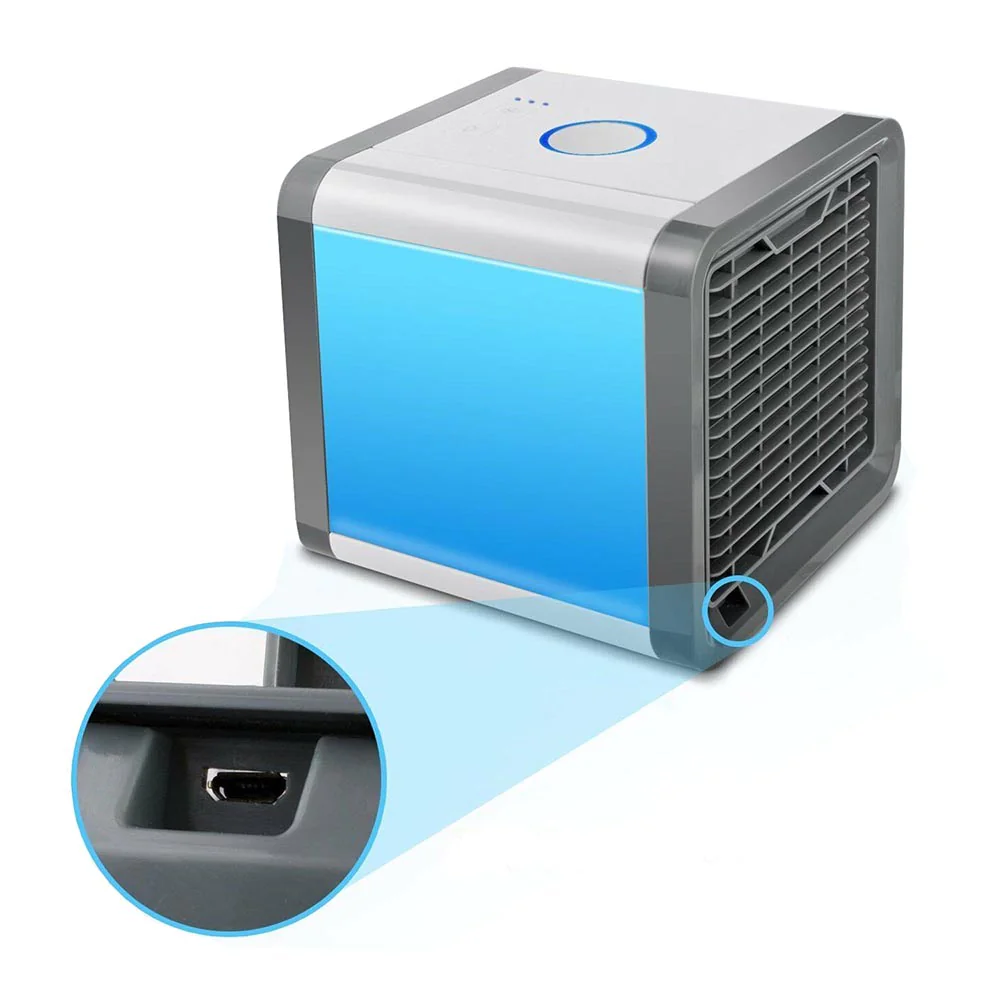 Mobilna chłodnica powietrza na kółkach do większej wydajności