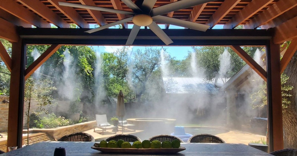 Brama parowa: Klimatyzacja na zewnątrz