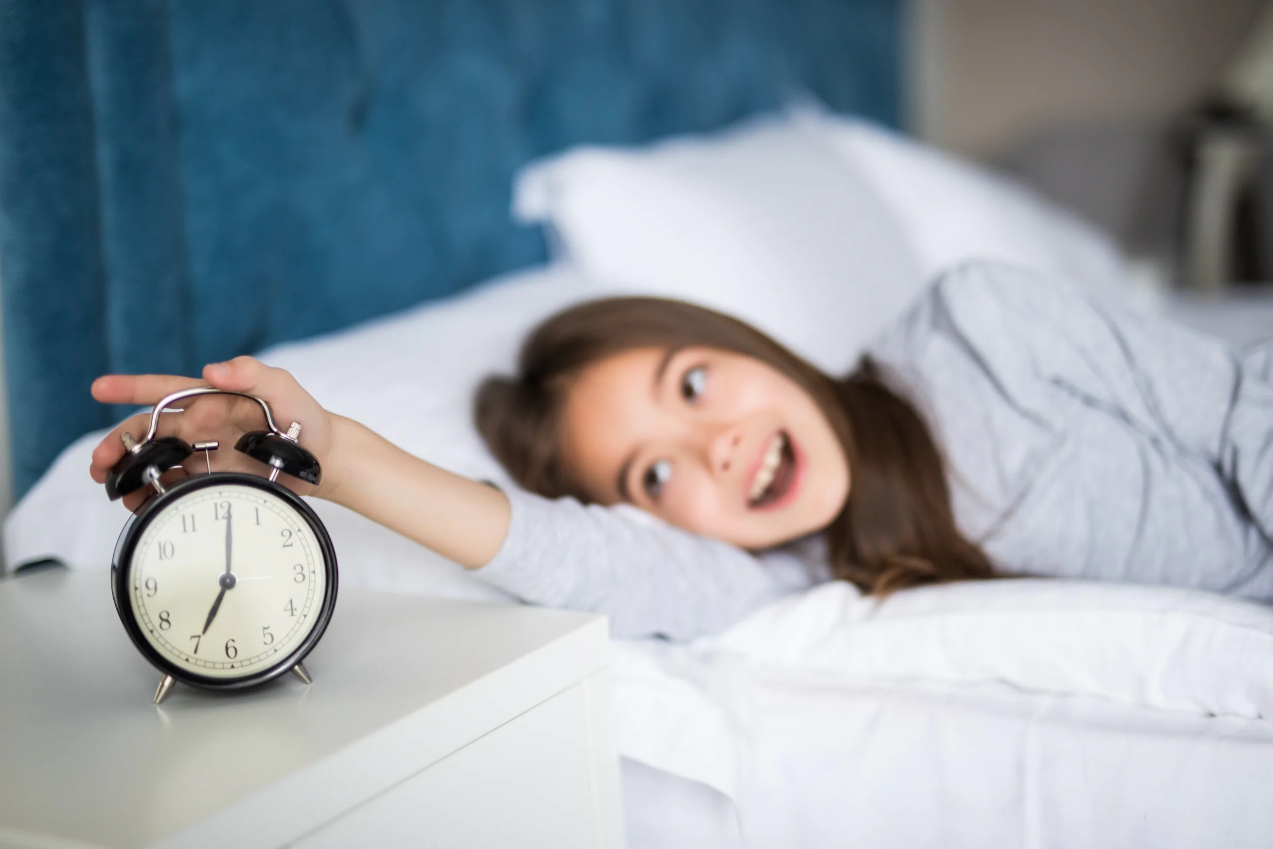 Przygotowanie do snu przed szkołą