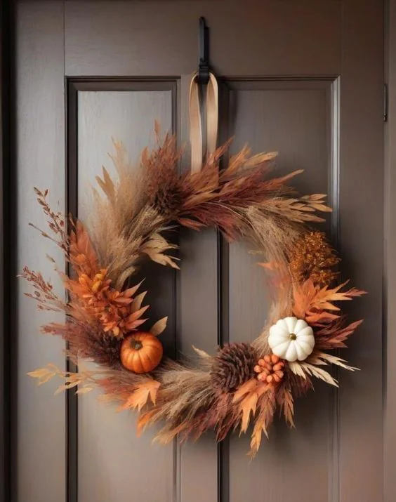 Dekoracyjne elementy do jesiennego wieńca