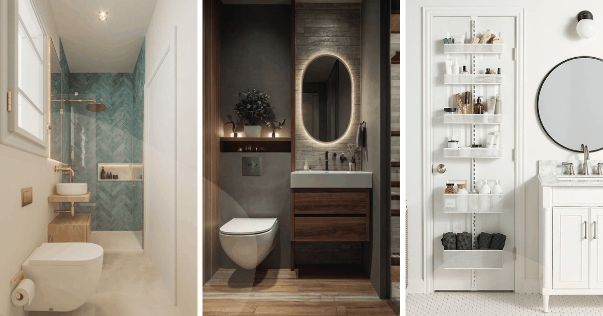 Mała łazienka, wielkie możliwości: rozwiązania oszczędzające miejsce