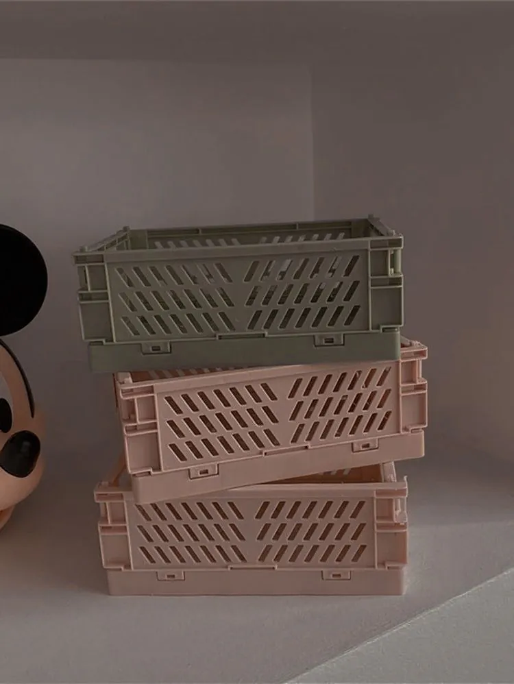 Składane pojemniki tekstylne na akcesoria letnie